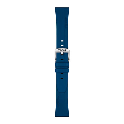 Каучукова каишка Tissot T852.044.837 20mm, синя, Quick Release