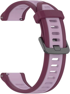 Ricardo 18 мм силиконова каишка (Garmin Venu 2S, Vívoactive 4S, Forerunner 265S, Venu 3S и др.), розова, бързо освобождаване