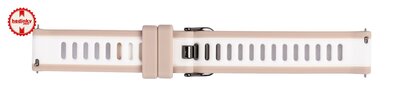 Силиконова каишка Ricardo Bormio 18mm, Beige, Quick Release