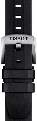 Силиконова каишка Tissot T852.044.545 20mm, черен, Quick Release