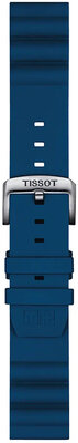 силиконова каишка Tissot T852.047.175 22mm, син, Quick Release