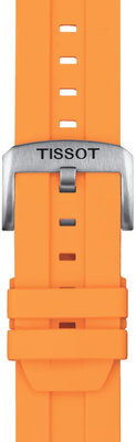 Оранжева силиконова каишка Tissot T852.047.918