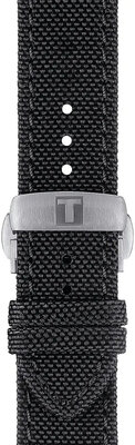 Черна текстилна каишка Tissot T852.043.157
