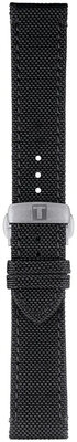 Текстилна каишка Tissot T852.043.157 21mm, черна, Quick Release