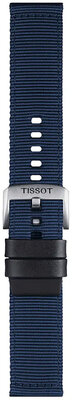 текстилна каишка Tissot T852.046.754 22mm, син, Quick Release