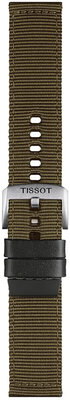 текстилна каишка Tissot T852.046.756 22mm, зелен, Quick Release