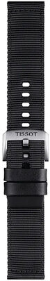 текстилна каишка Tissot T852.046.769 22mm, черен, Quick Release