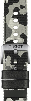 Tissot T852.046.771 камуфлажна текстилна каишка