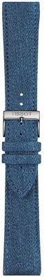 текстилна каишка Tissot T852.046.781 22mm, син, Quick Release