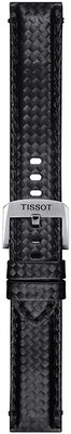 текстилна каишка Tissot T852.046.829 20mm, черен, Quick Release
