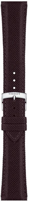 текстилна каишка Tissot T852.048.181 21mm, кафяв, Quick Release