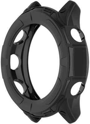 Защитен капак за Garmin Forerunner 255, силиконов, черен