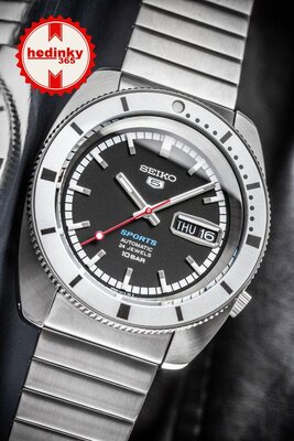 Seiko 5 Sports Automatic SRPL05K1 Heritage Design Re-creation Limited Edition 9999pcs (+ резервна каишка)