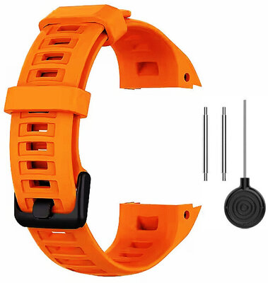 Силиконова каишка Ricardo Sella Nevea (за Garmin Instinct 2S), Orange