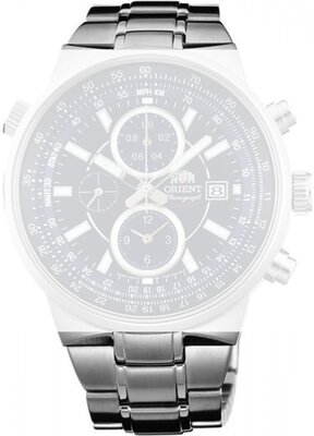 Верижка от неръждаема стомана Orient PDFDSSS 26mm (за модел TT15), сребърен