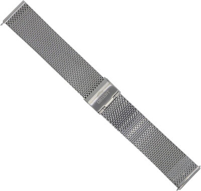 Верижка от неръждаема стомана Orient UM00P112J0 21mm (за модели RA-AC00 Bambino Version 6), верижка миланезе, сребърен