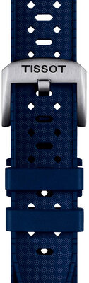 Каучукова каишка Tissot T852.049.963 20 мм, синя