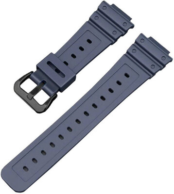 Силиконова каишка Ricardo 16 мм (за Casio GA2100,DW6900), синя V3