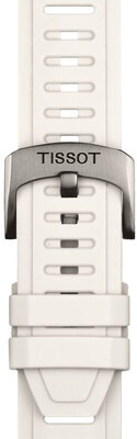 Силиконова каишка Tissot T852.049.245 21 мм, бяла