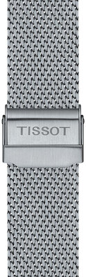 Стоманена гривна Tissot T852.047.948 20 мм, сребърна