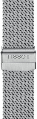 Стоманена гривна Tissot T852.047.971 16 мм, сребърна