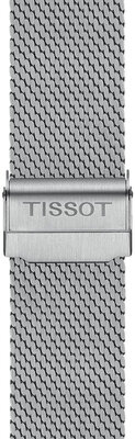 Стоманена гривна Tissot T852.049.980 18 мм, сребърна