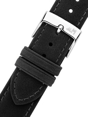 Кожена каишка Morellato Kahlo 6022E23.019 M, черна