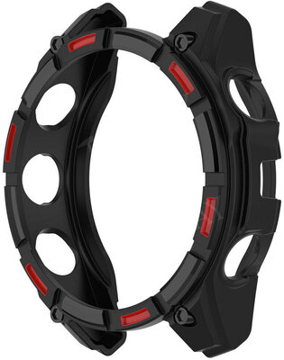 Защитно покритие (за Garmin Enduro 3), силикон, червено и черно