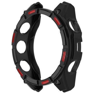 Защитно покритие (за Garmin Enduro 3), силикон, червено и черно