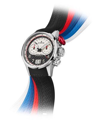 Edox Chronorally Chronograph 45 38003-tinrcanbr BMW Limited Edition 600pcs (+ 4 резервни ремъци)