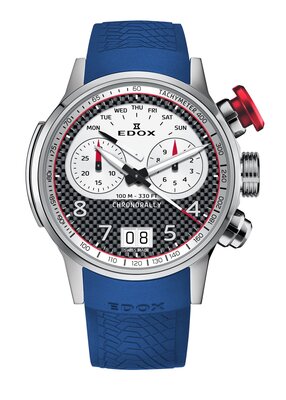 Edox Chronorally Chronograph 45 38003-tinrcanbr BMW Limited Edition 600pcs (+ 4 резервни ремъци)