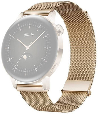 Верижка от неръждаема стомана Ricardo Milanese, Gold, магнитен 22mm