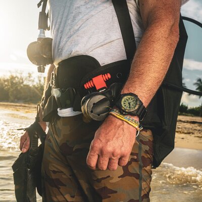 Luminox Navy SEAL XS.3517.NSF.SET Foundation (+ резервна каишка)