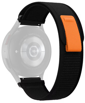 Найлонова каишка Ricardo 20mm (за Garmin Venu, Venu Sq, Venu Sq 2, Venu 2 plus и др.), черна, Quick Release
