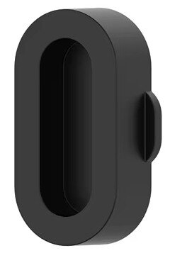 Антипрахова тапа за порт за зареждане на смарт часовник Garmin, черна