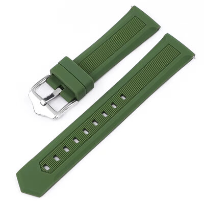 силиконова каишка Ricardo Lucca, Quick Release, зелена
