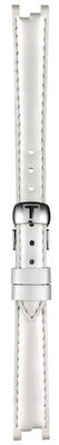 Кожена каишка Tissot T852.036.540 12mm, бял