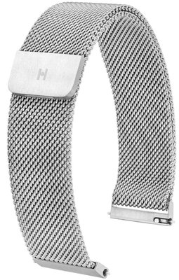 Стоманена гривна Hirsch Milanaise L 30161434-2, сребърна, магнитна