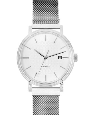 Верижка от неръждаема стомана Hirsch Milanaise L 30161434-2, сребриста, магнитен, дължина L, Quick Release