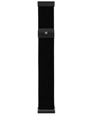 Верижка от неръждаема стомана Hirsch Milanaise L 30161450-5, черна, магнитна, дължина L, Quick Release