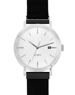 Верижка от неръждаема стомана Hirsch Milanaise L 30161450-5, черна, магнитна, дължина L, Quick Release