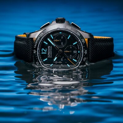Union Glashütte Belisar Chronograph Sport D014.927.16.057.00 (+ резервна каишка)