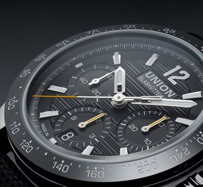 Union Glashütte Belisar Chronograph Sport D014.927.16.057.00 (+ резервна каишка)