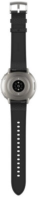 Amazfit Active 2 Premium (Round) Black кожена каишка (+резервна каишка)
