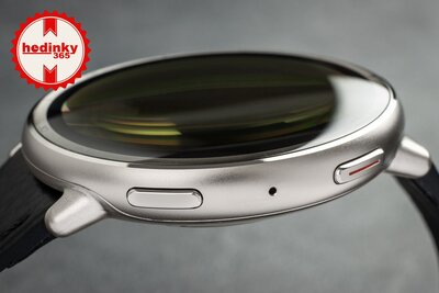 Amazfit Active 2 Premium (Round) Black кожена каишка (+резервна каишка)