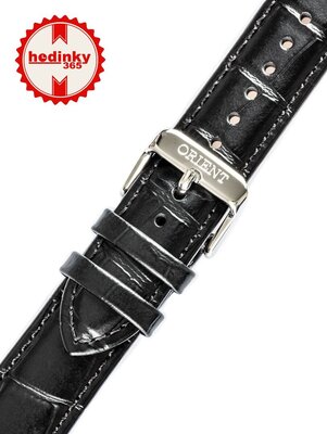 Кожена каишка Orient UL020018J0 20mm (за модела RA-AP01), черен
