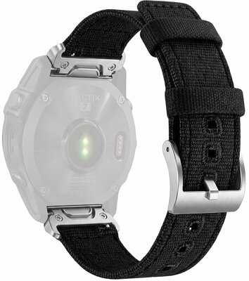 Найлонова каишка Ricardo Ortisei 22mm, Black, QuickFit