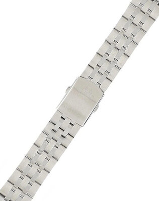Стоманена гривна Orient PDFDKSS 22mm (за модела FET0X), сребърен