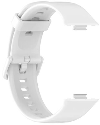 Силиконова каишка Ricardo 20 мм (за Huawei Watch Fit 3), бяла