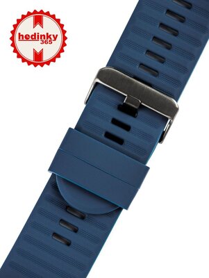 Силиконова каишка Ricardo Livigno 26mm, Dark Blue, QuickFit
